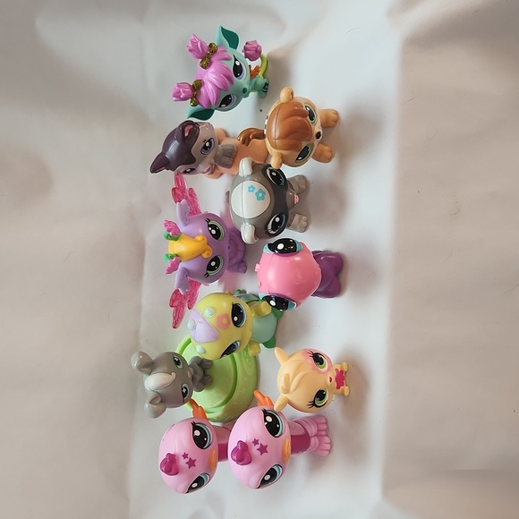 Littlest Pet Shop Toys Littlest Pet Shop Lot Of Various Pets And 3 Lps From Mcdonalds Happy